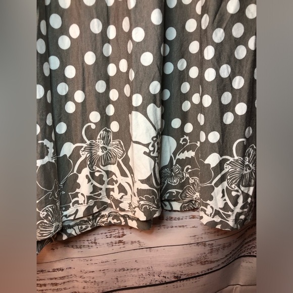 Multicolored Grey and White Sleeveless Sheath Midi Dress size 6 NWOT - Picture 6 of 13